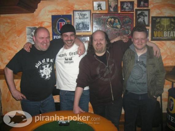 Piranha Poker FINALE am Mittwoch, den 1.April 2009 im Clansman