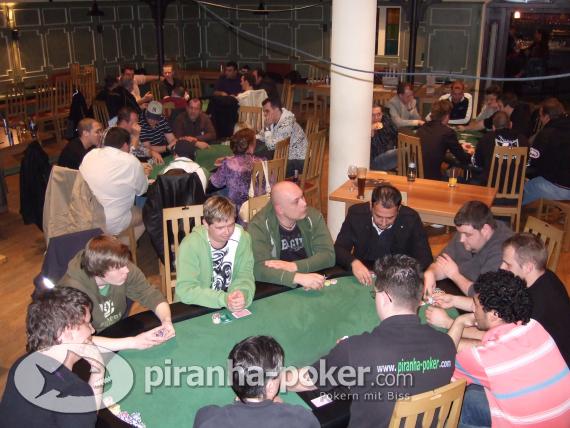 Piranha-Poker Turnier am Mittwoch, 31. März 2010 im Neckarsulmer Brauhaus