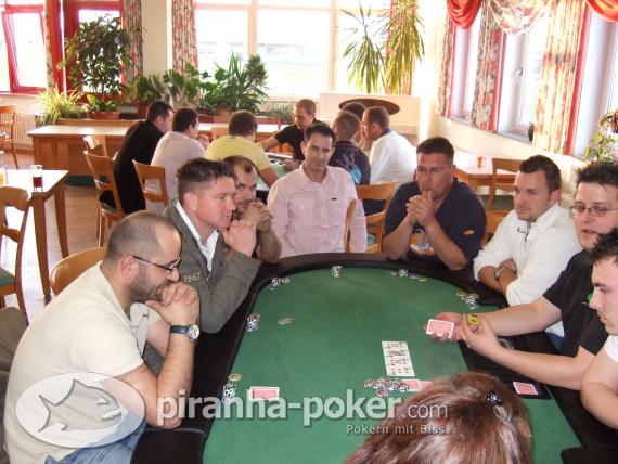 Piranha Poker-Turnier am Samstag, den 17. April 2010 im Sporthotel Öhringen