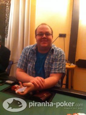 Doppelte Punkte beim Piranha Poker-Turnier am Montag, den 07. Januar 2013 in der Gaststätte Hirsch in Esslingen	