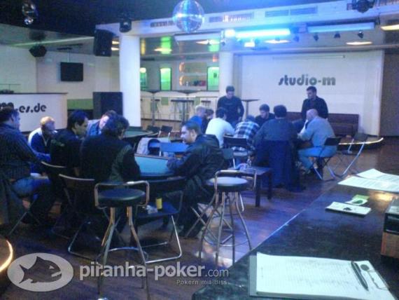 Piranha Poker Turnier am Dienstag, den 25.März 2008 im Studio M