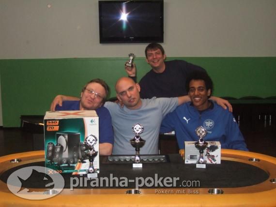 Piranha Poker-Turnier am Samstag, den 26.April 2008 im Studio M