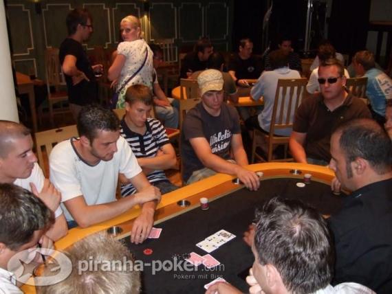 Piranha Poker-Turnier am Freitag, den 1. August 2008 im Neckarsulmer Brauhaus